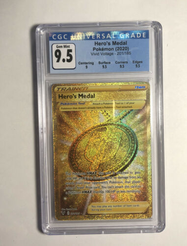 Detail Gold Heroes Medal Pokemon Card Nomer 26