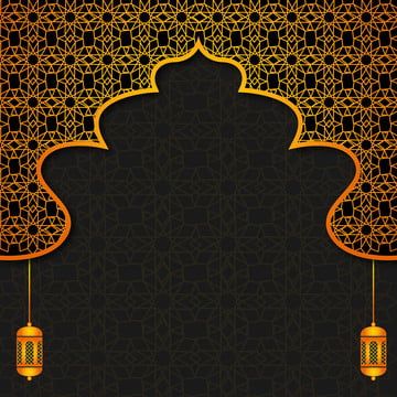 Gold Islamic Background - KibrisPDR
