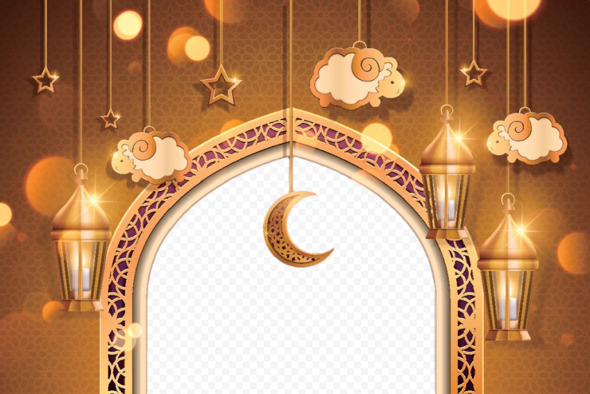Detail Gold Islamic Background Nomer 11