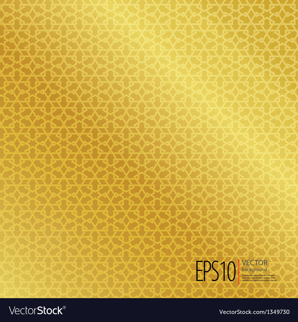 Detail Gold Islamic Background Nomer 4