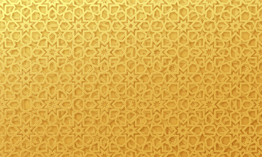 Detail Gold Islamic Background Nomer 33