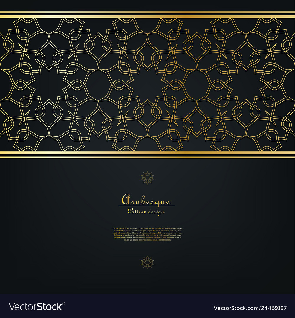 Detail Gold Islamic Background Nomer 57