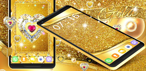 Detail Gold Live Wallpaper Nomer 16