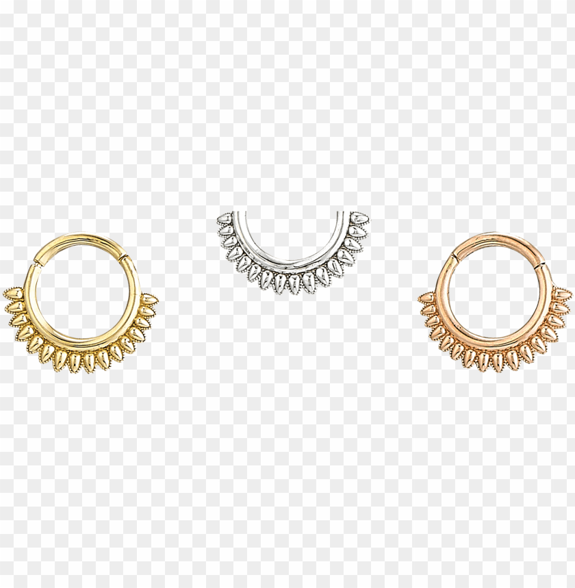 Detail Gold Nose Ring Png Nomer 16