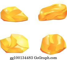 Detail Gold Nuggets Clipart Nomer 12