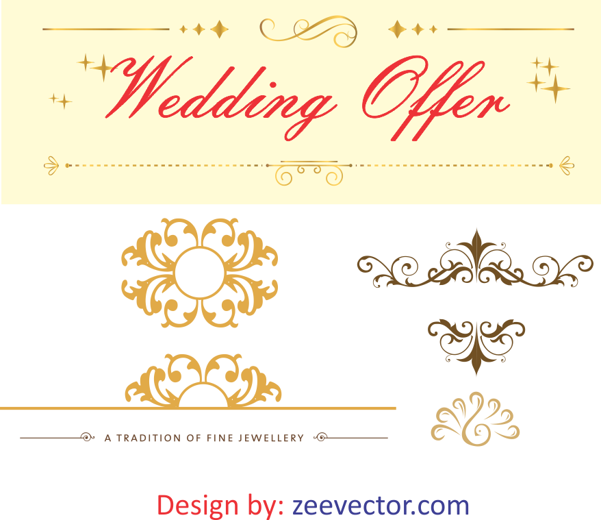 Detail Gold Ornament Vector Png Nomer 32