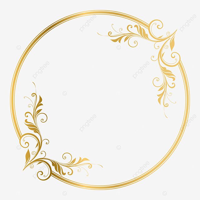 Detail Gold Ornament Vector Png Nomer 37