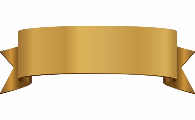 Detail Gold Ribbon Banner Nomer 55