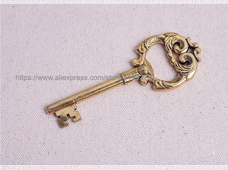 Detail Gold Skeleton Key Bottle Opener Nomer 22