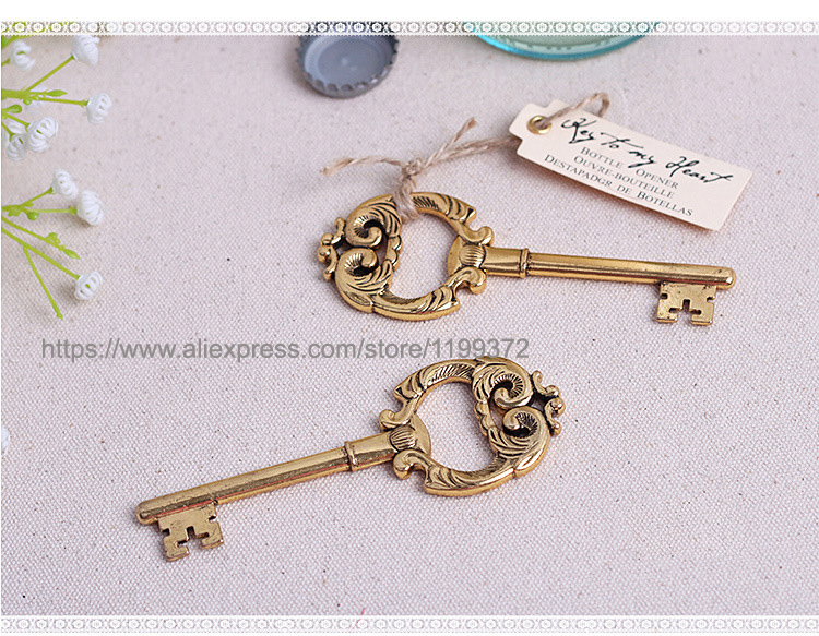 Detail Gold Skeleton Key Bottle Opener Nomer 42