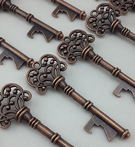 Detail Gold Skeleton Key Bottle Opener Nomer 56