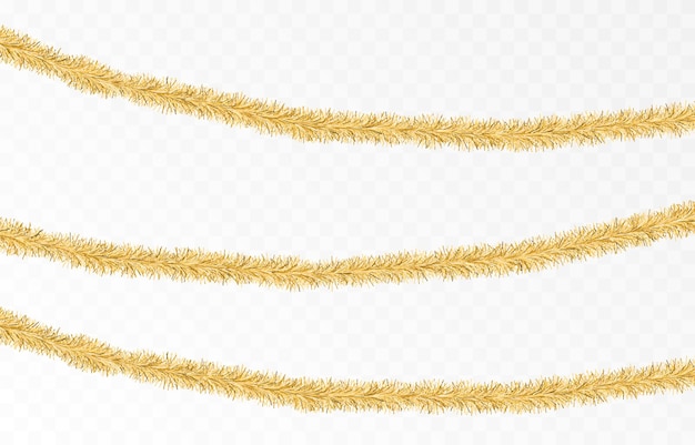 Detail Gold Tinsel Png Nomer 5