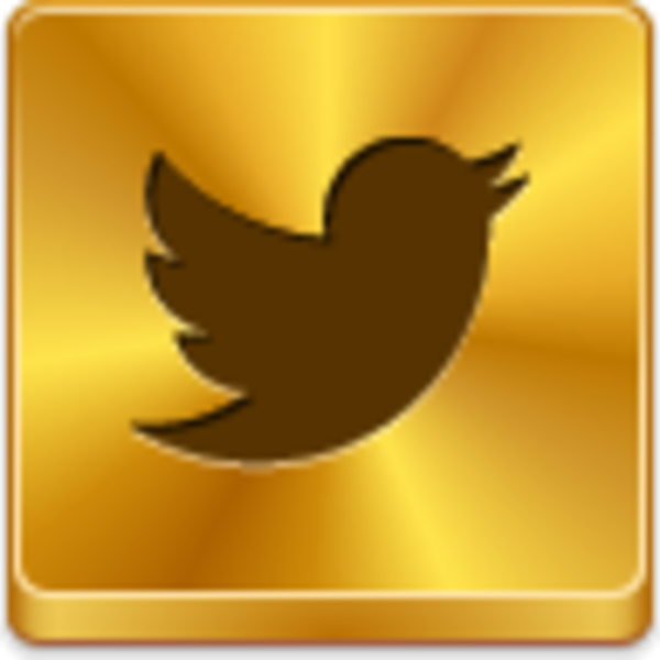 Detail Gold Twitter Logo Png Nomer 40