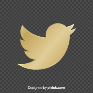Detail Gold Twitter Logo Png Nomer 45