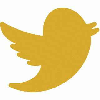 Detail Gold Twitter Logo Png Nomer 53