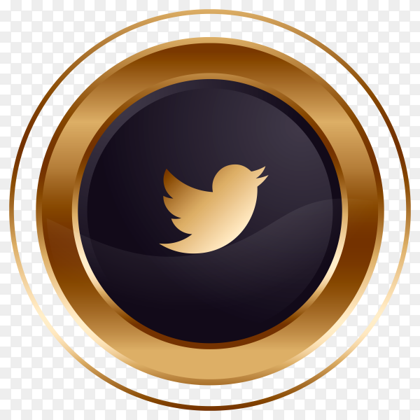 Detail Gold Twitter Logo Png Nomer 8