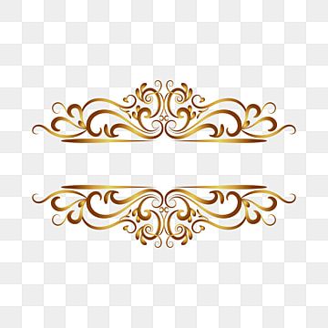 Detail Gold Wedding Border Png Nomer 18
