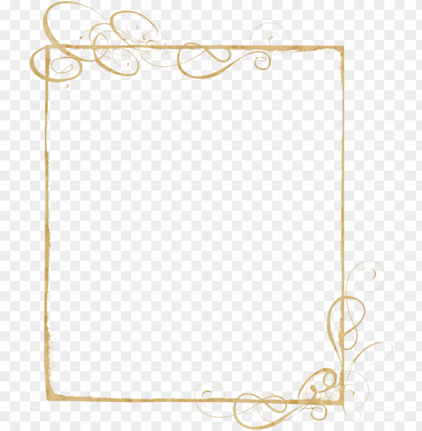 Detail Gold Wedding Border Png Nomer 23