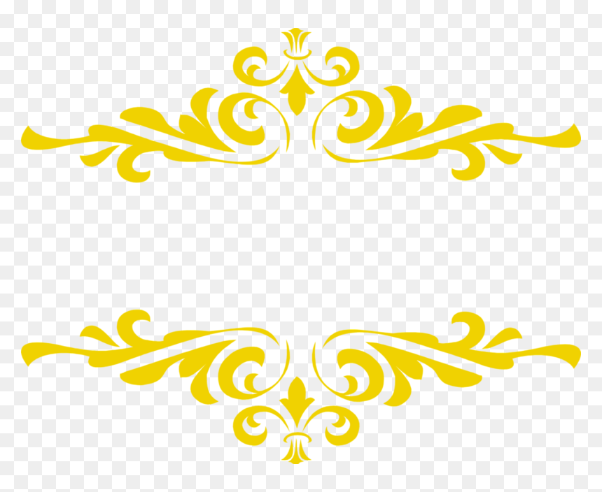 Detail Gold Wedding Border Png Nomer 27