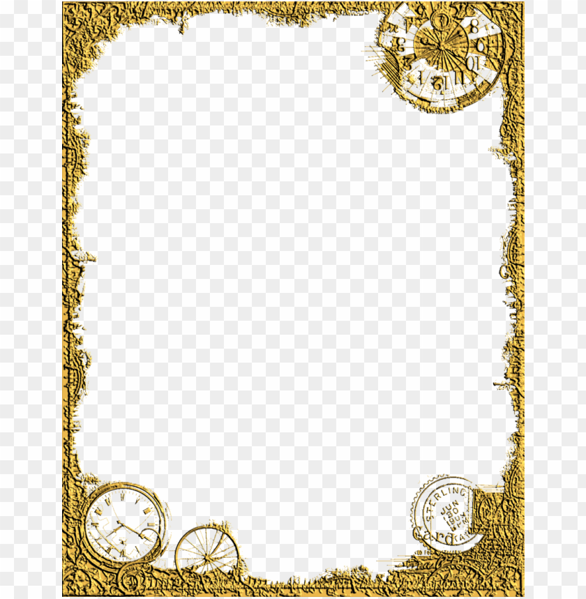 Detail Gold Wedding Border Png Nomer 29