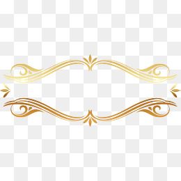 Detail Gold Wedding Border Png Nomer 51