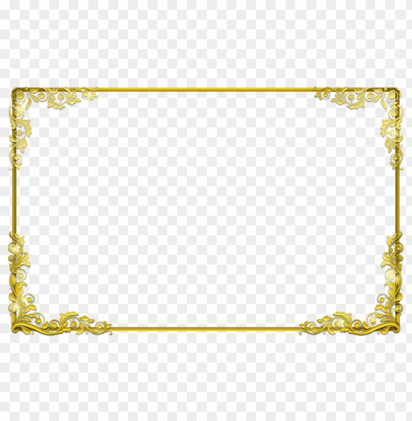 Detail Gold Wedding Border Png Nomer 9