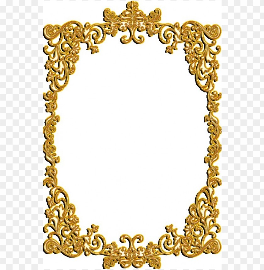 Detail Gold Wedding Border Png Nomer 10