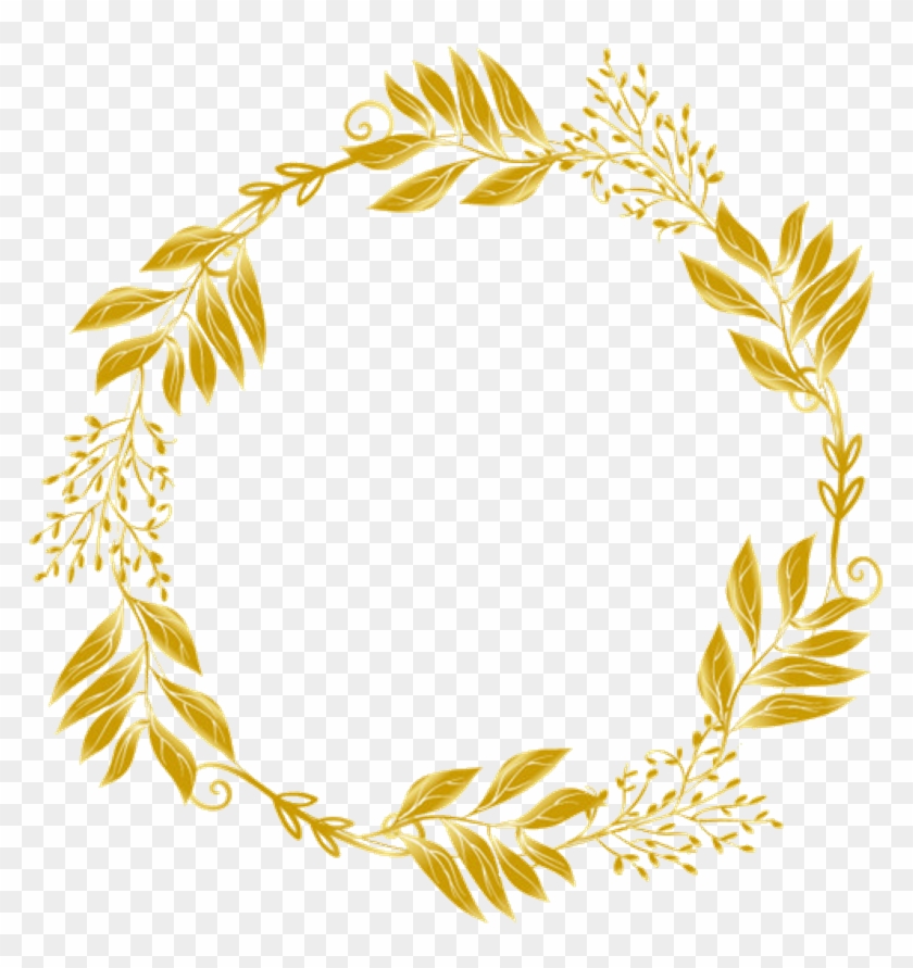 Detail Gold Wreath Clipart Nomer 14