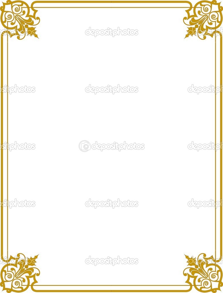 Detail Golden Border Nomer 18