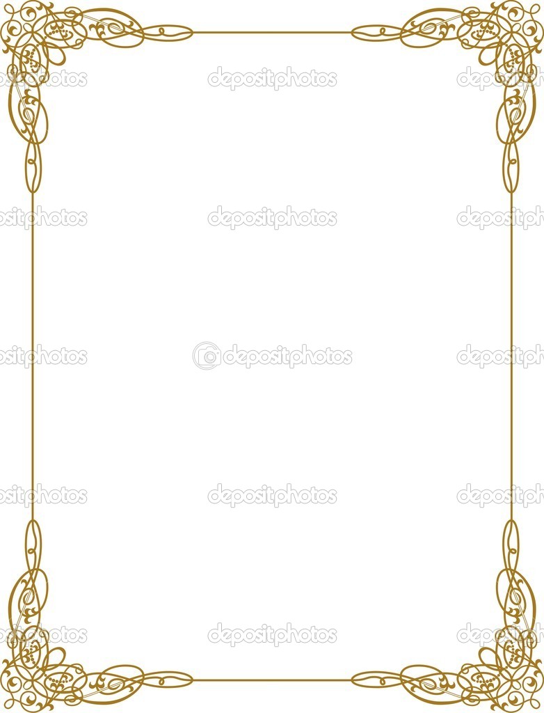 Detail Golden Border Nomer 45