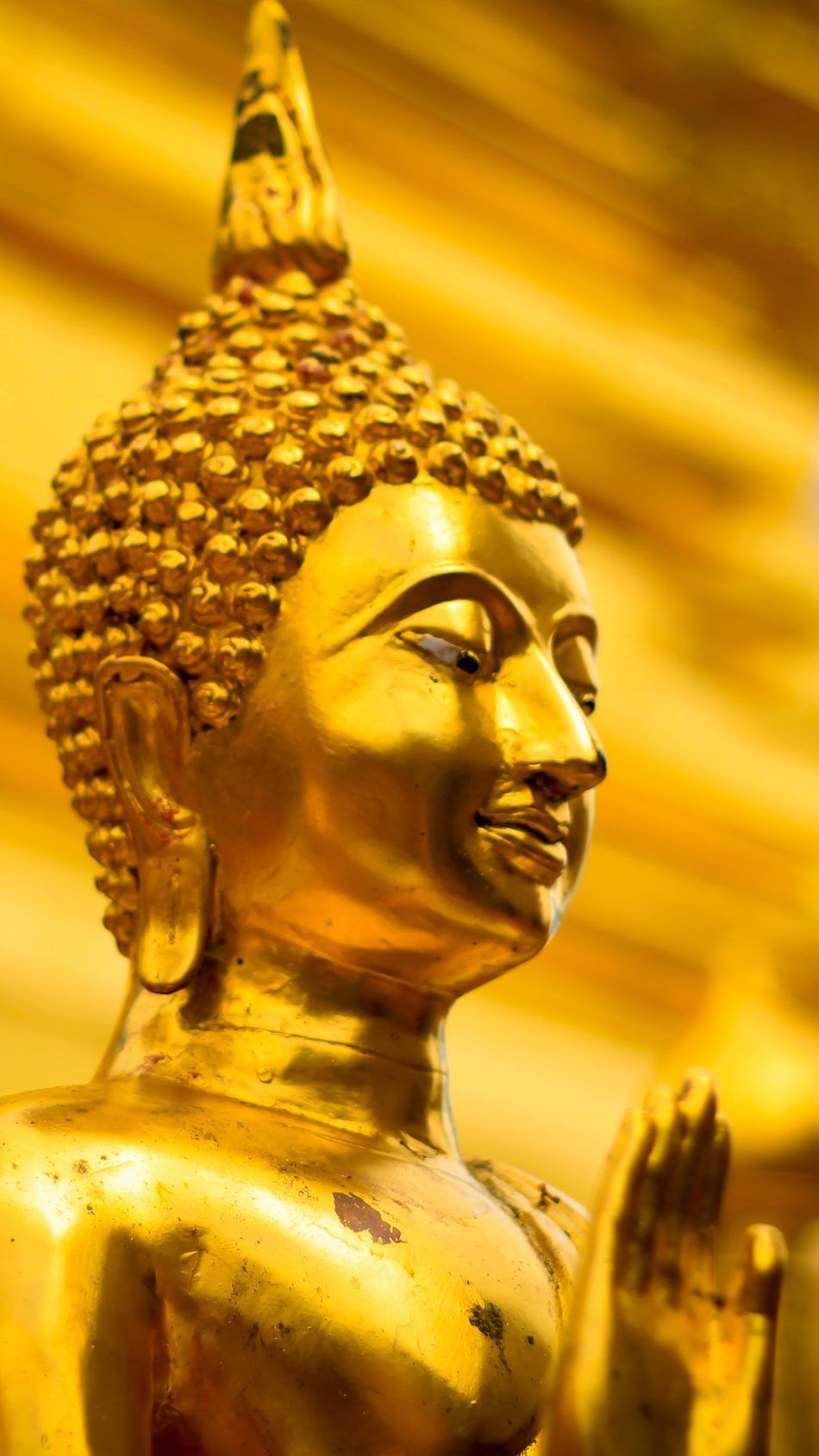 Detail Golden Buddha Wallpaper Nomer 3