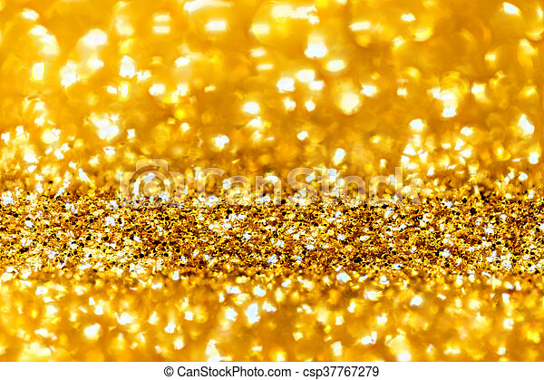 Detail Golden Glitter Nomer 45