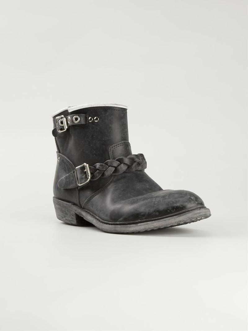 Detail Golden Goose Biker Boots Nomer 6