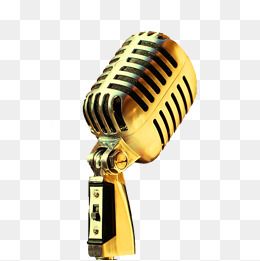 Detail Golden Microphone Clipart Nomer 13