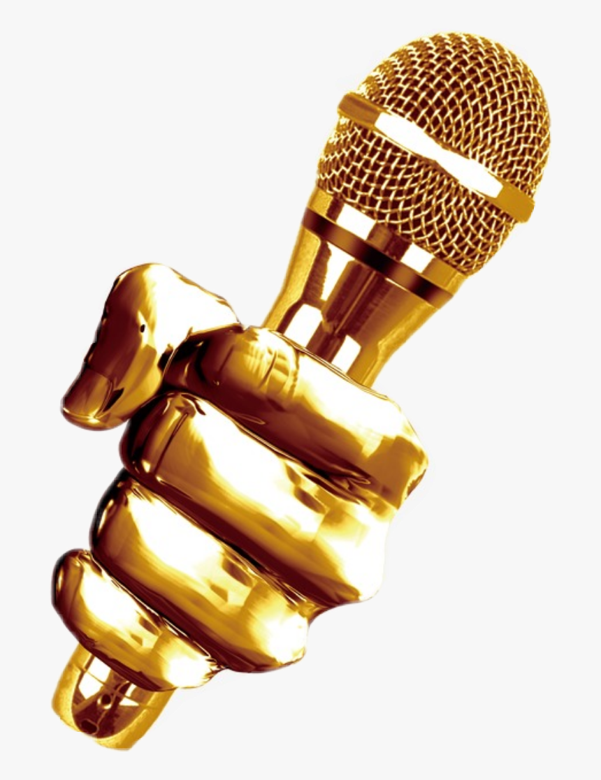 Detail Golden Microphone Clipart Nomer 3