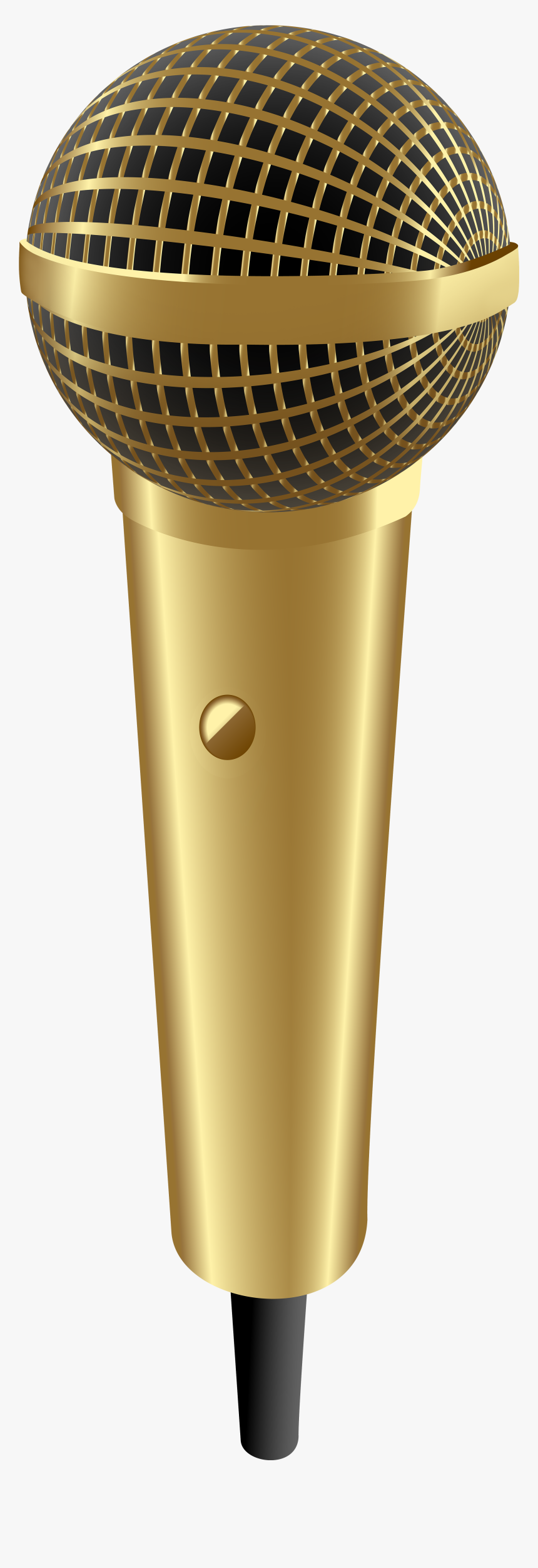 Detail Golden Microphone Clipart Nomer 4