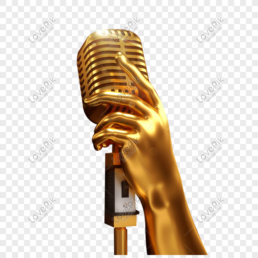 Detail Golden Microphone Clipart Nomer 31