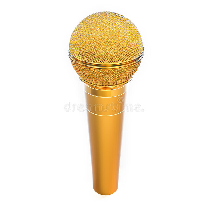 Detail Golden Microphone Clipart Nomer 10