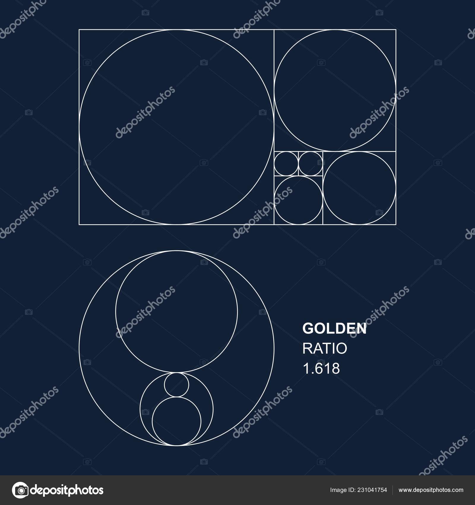 Detail Golden Ratio Circle Nomer 30