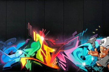 Detail Graffiti Tulisan Announcement Nomer 38
