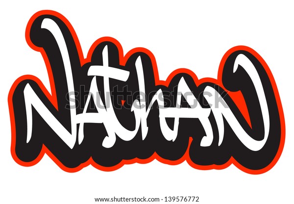 Detail Graffiti Tulisan Announcement Nomer 6