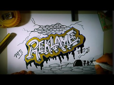 Detail Graffiti Tulisan Karakter Simple Nomer 6