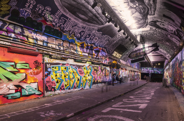 Detail Graffiti Tunnel London Leake Street Nomer 10