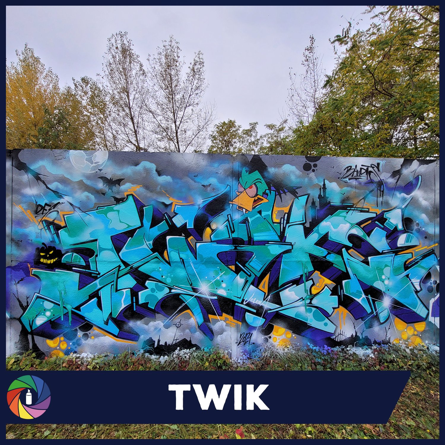 Detail Graffiti Twik Nomer 40