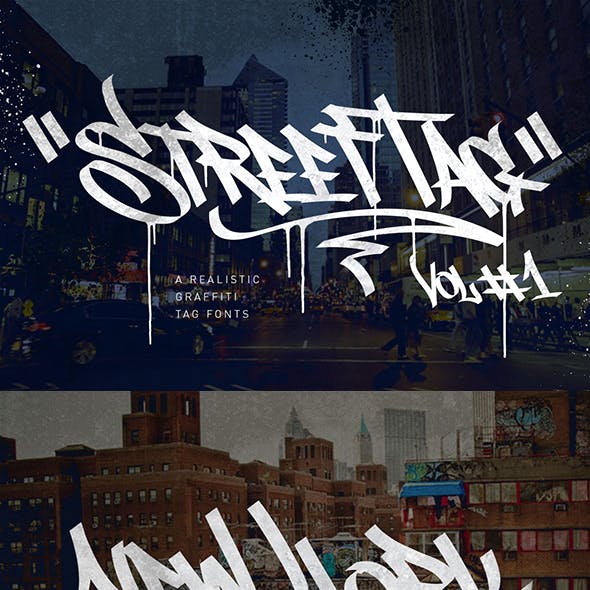 Detail Graffiti Typeface Nomer 38