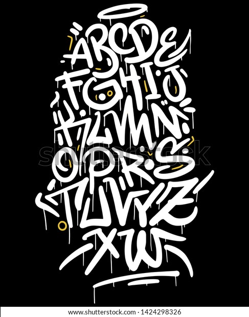 Detail Graffiti Typography Nomer 52