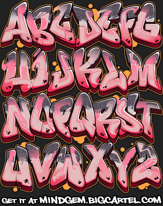 Detail Graffiti Typography Nomer 53