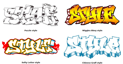 Detail Graffiti Typography Styles Nomer 31