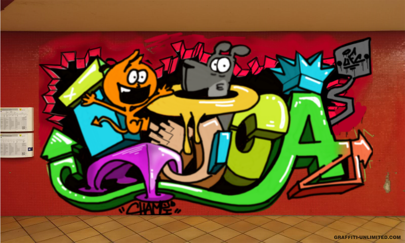 Detail Graffiti Unlimited Nomer 51