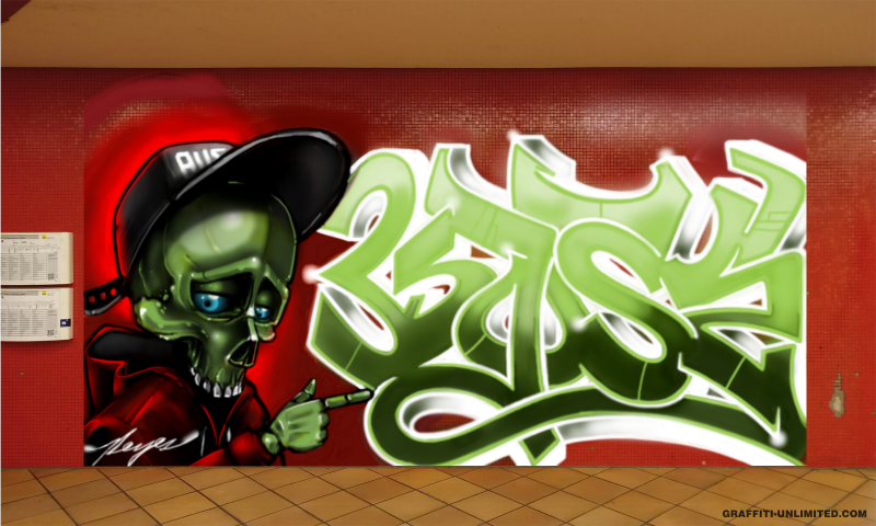 Detail Graffiti Unlimited Nomer 52